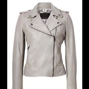 Banana Republic leather motorcycle jackets NWT